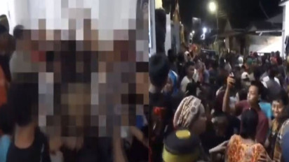 Detik-detik Satpam Pelaku Pelecehan Seksual Anak 5 Tahun di Makassar Diamuk Massa, Polisi Kewalahan Amankan Terduga