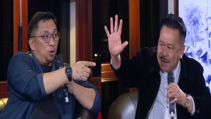 Panas! Debat Tim Prabowo-Gibran dengan Pakar Hukum Feri Amsari soal Politik Gentong Babi, Otto Hasibuan: Saya Tidak Takut dengan Teori Anda