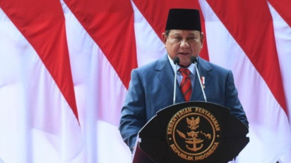 Kompak dengan Gibran, Prabowo Subianto Tetap Berdinas di Kemhan seperti Biasa saat Sidang Pembacaan Putusan MK