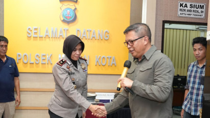 Kartini Masa Kini, Kapolsek Medan Kota Sosok Polwan yang Diapresiasi Kapolda Sumut Ungkap Kasus Pencurian