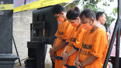 Ngeri, Polres Malang Ciduk Pabrik Narkoba Jenis Sabu Terbesar di Jatim Diduga Sudah Produksi 4 Bulan