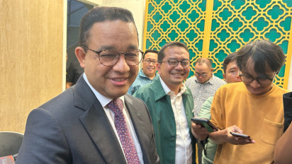 Anies Malam-malam Datang ke PKB, Alasannya karena Mau Ngobrol Sama Cak Imin