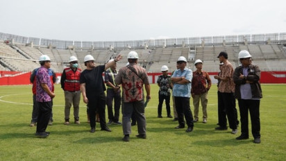 Sudah Habis APBD Rp150 Miliar, Proyek Stadion Gelora Daha Jayati Kediri Mau Dilanjut Lagi Pakai Duit APBN, Segini Anggarannya