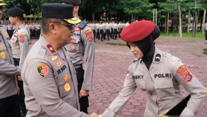 Brigjen Dwi Sungguh Bangga dengan Puluhan Anggotanya, Langsung Beri Penghargaan gegara Ungkap Kasus Ini