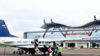 Usai Masa Angkutan Lebaran, Penerbangan Perintis Sumenep - Jember Penuh Penumpang