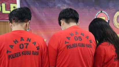 Penyelundupan Sabu Disimpan di Pakaian Dalam Digagalkan Polres Kubu Raya-Kalbar