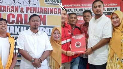Maju Pilkada, Wakil Wali Kota Binjai Daftar Bakal Calon Bupati Langkat