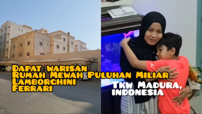Mendadak Kaya, TKW Asal Madura Ini Dinikahi Sultan Arab, Dapat Warisan Rumah dan Mobil Mewah, tapi Sang Suami...