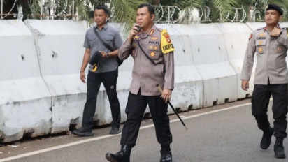 Lebih dari 4.000 Personel Gabungan Polri-TNI Amankan KPU, Antisipasi Unjuk Rasa