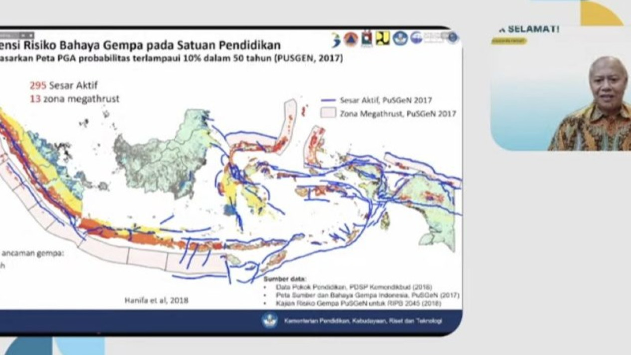 Gawat, Kemendikbudristek Sebut 57 Persen Satuan Pendidikan di Indonesia Bisa Terkena Bencana
            - galeri foto