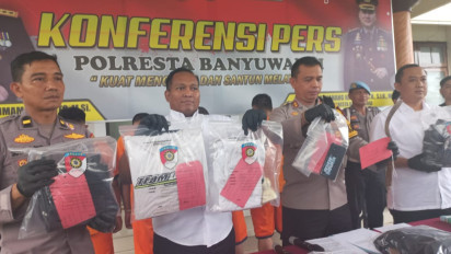 Polisi Tangkap 5 Pemuda Gegara Cekcok di Medsos, Pesilat Banyuwangi Tewas Dikeroyok