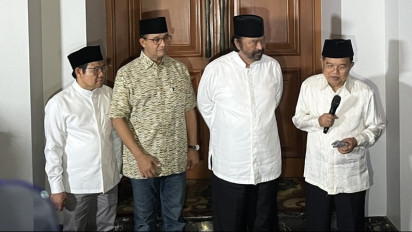 Ditanya Soal Peluang Anies di Pilkada Jakarta 2024, Ini Kata Surya Paloh