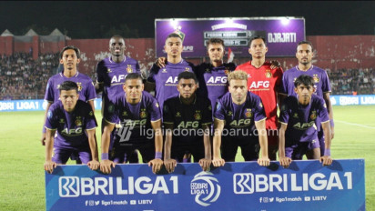 8 Gol Tercipta di Laga Persik Kediri Vs PSS Sleman 