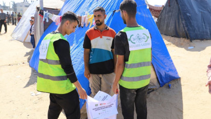 Bantuan Kemanusian ke Jalur Gaza Tak Putus, PBNU Kirim Tiga Kontainer Bahan Makanan