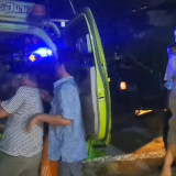 Sopir Truk Ekspedisi Pengiriman Barang Mendadak Tewas di Baubau, Sang Anak Pingsan Tak Tahan Melihat Ayahnya Kaku