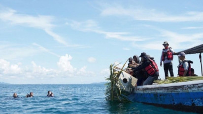 PT Timah Tenggelamkan 60 Rumah Ikan di Laut Air Antu Bangka