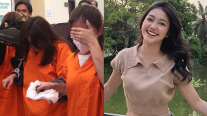 Sambil Tutupi Wajah Usai Dinyatakan Positif Pecandu Narkoba, Selebgram Chandrika Chika dan Lima Temannya akan Jalani Rehabilitasi di Lido