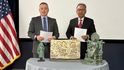 3 Artefak Senilai Rp6 Miliar Dikembalikan Pemerintah Amerika Serikat Ke Indonesia