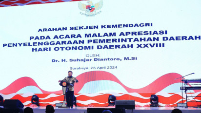 Sekjen Kemendagri Jelaskan Pemberian Penghargaan Prestasi Penyelenggaraan Pemerintahan Daerah Berdasarkan LPPD