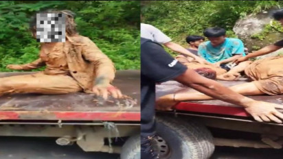 Delapan Warga Tertimbun Longsor Dijalan Poros Penghubung Toraja Utara