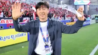 Shin Tae-yong antar timnas Indonesia U-23 ke perempat final Piala Asia U-23 2024.
