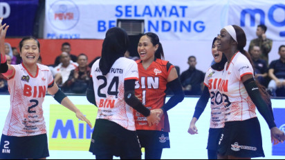 Megawati Tidak Diturunkan, Tim Putri Jakarta BIN Libas Livin Mandiri