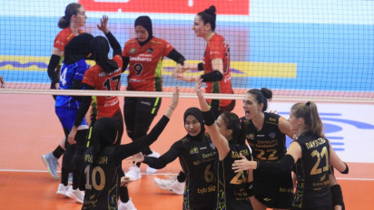 Proliga 2024 Putri, Jakarta Pertamina Enduro Tumbangkan Juara Bertahan Bandung Bank bjb Tandamata