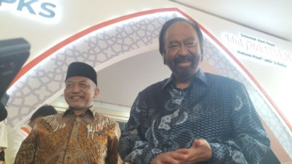 Sudah Bertemu Prabowo, Surya Paloh Mengaku Tak Berharap Ditawari Kursi Menteri