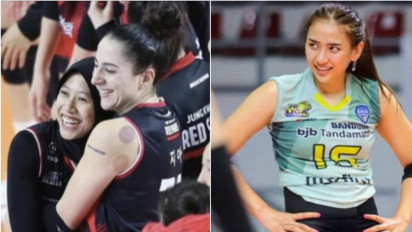 Bestie Megawati Hangestri di Red Sparks Bantu Timnya Kalahkan Juara Bertahan, Media Korea Selatan Soroti Yolla Yuliana