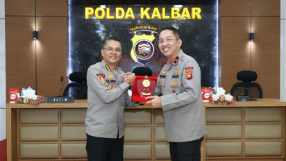 Tim Survey Kepuasan Alumni STIK Angkatan 2020 Kunjungi Polda Kalbar