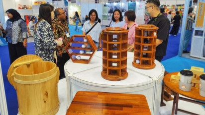 Intip Produk Dekorasi Rumah Indonesia yang Tampil di Designed Giftionery Taiwan, Catat Transaksi hingga Rp4,73 Miliar