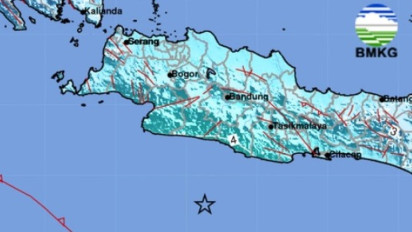 BREAKING NEWS : Gempa Landa Laut Garut, BMKG Sebut Tak Berpotensi Tsunami