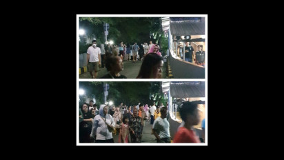 Detik-detik Gempa Garut Guncang Jabodetabek, Warga Apartemen di Jakarta Selatan Panik Lari Berhamburan