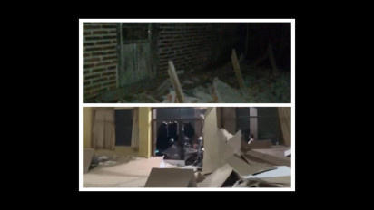 Gempa Garut : BPBD Jabar Rilis Foto Bangunan Roboh, Imbau Warga Berhati-Hati Gempa Susulan