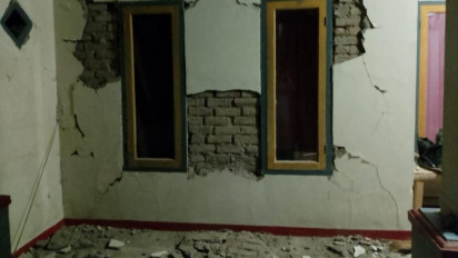 Gempa Garut : Korban Luka Dua Orang, Rumah Warga Rusak