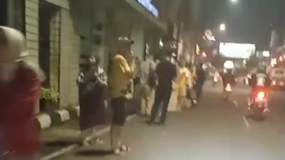 Ketika Tamu Hotel dan Warga Bandung Berhamburan ke Jalan Saat Gempa Garut