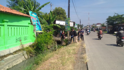 Geger! Penemuan Mayat Pria di Selokan Air Brebes Jawa Tengah, Ditemukan Sepeda Ontel