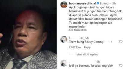 tvOne dan Metro TV Ditantang untuk Undang Rocky Gerung Berdebat Lawan Hotman Paris, Ditunggu Ya...