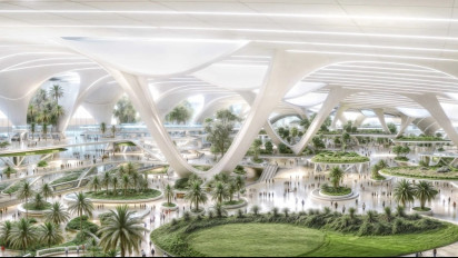 Sempat Kacau Akibat Banjir, Bandara Internasional Dubai Akan Digantikan Bandara Baru Berbiaya Rp567 Triliun