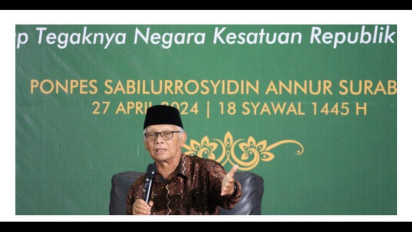 Pesan Ketua Umum MUI dalam Silaturahim Syawal LDII Jawa Timur