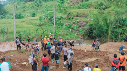 Satu Korban Tertimbun Longsor di Padalarang Bandung Barat Nihil Ditemukan Dihari Ketiga