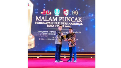 Sukses Bikin DPD RI Bertaji, LaNyalla Terima Special Award dari PWI Jatim