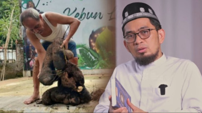 Aqiqah Saat Anak Sudah Dewasa Ustaz Adi Hidayat Bilang Hukumnya, Pria Ini Habiskan Waktu Berkebun Sambil Baca Al Fatihah