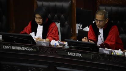 Hakim MK Murka 2 Pemohon Tidak Hadiri Sidang Sengketa Pileg 2024