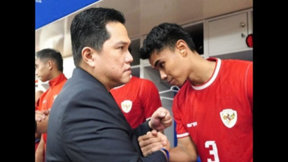 Di Ruang Ganti Erick Thohir Beri Motivasi ke Timnas Indonesia U-23 Usai Kalah 2-0 dari Uzbekistan: Kita Mau Nyerah atau Fight Back?, Rizky Ridho Cs Jawab Paling Semangat: Fight Back!