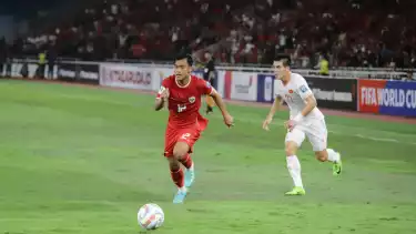Timnas Indonesia vs Vietnam di ajang kualifikasi Piala Dunia 2026.