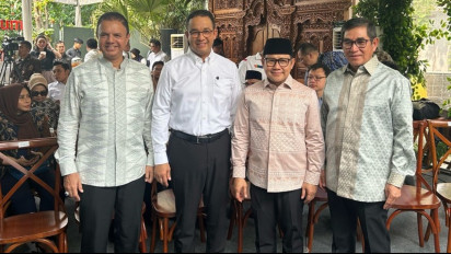 Elite Koalisi Perubahan Tampak Hadir Jelang Pembubaran Timnas AMIN, Kecuali Sosok Sudirman Said, Mengapa?