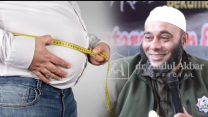 Rontok Seketika, Tips Menghilangkan Lemak di Perut Hanya dengan 3 Hari Saja, dr Zaidul Akbar Ungkap Rahasianya ...