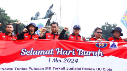 Ada Demo Hari Buruh, Polisi Imbau Warga yang akan Melintasi Monas Cari Jalan Alternatif