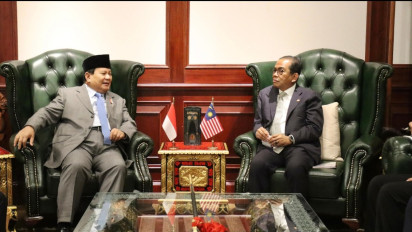 Menhan Prabowo Terima Kunjungan Menhan Malaysia, Bahas Kerja Sama Bidang Pertahanan